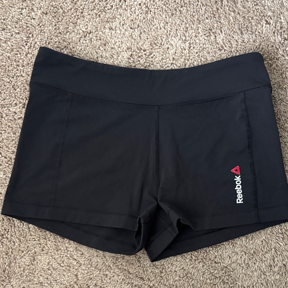 Reebok Women's Black Athletic Shorts